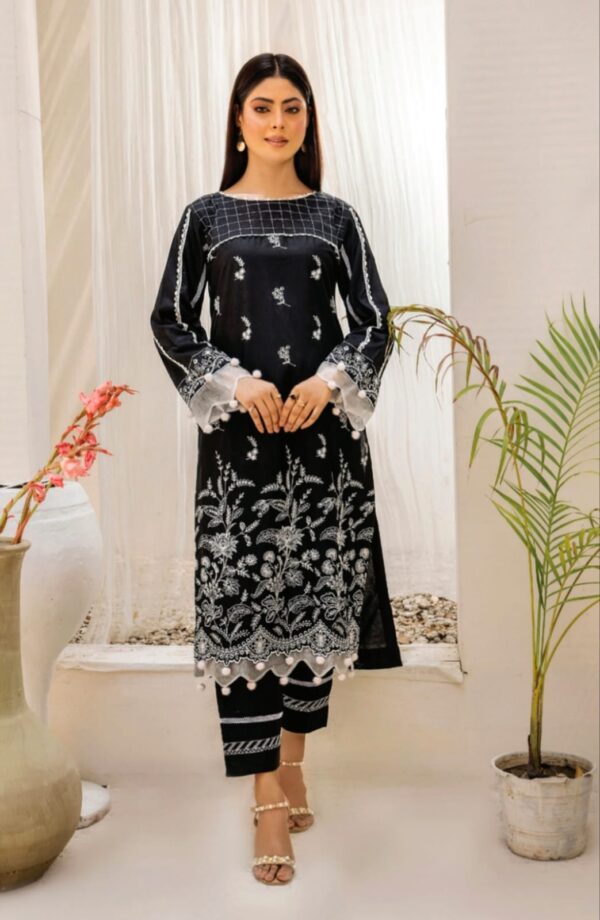Premium Embroidered Lawn Shirt