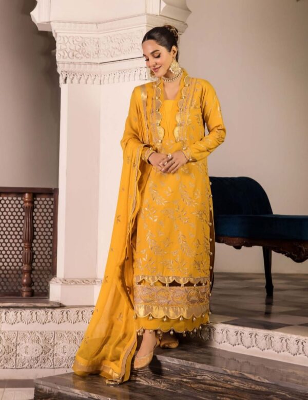 SAFWA Meryl Embroidered Masuri